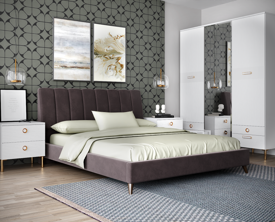 Кровать "ШАРМ"  (1,80х2,0м) K-2 без дна 