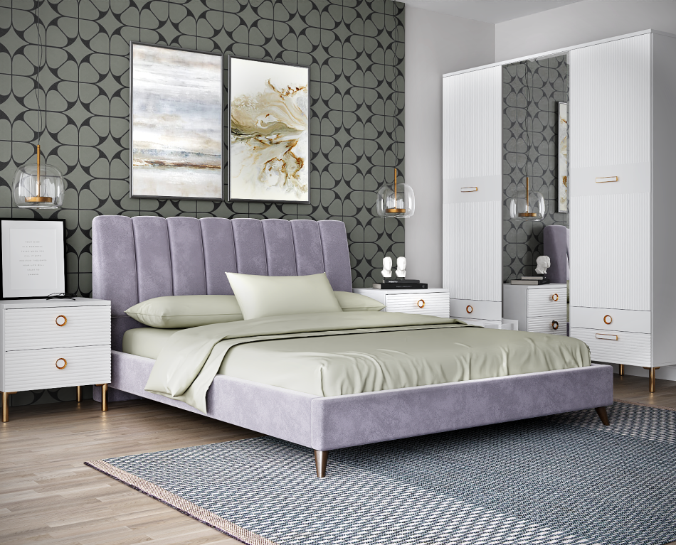 Кровать "ШАРМ"  (1,80х2,0м) K-2 без дна 