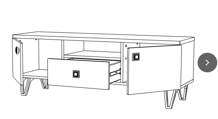 МИРА № 7 тумба ТВ 1400, Собран МИРА № 7 тумба ТВ 1400, Собран