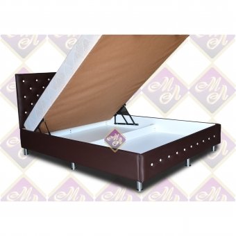 Кровать "ЛАУРА" 1 - 1,80x2,0 К-2 дно ДВП(снято)