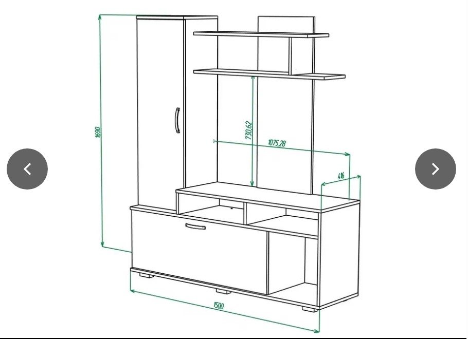 Гостиная МЛ - 4 (1500)