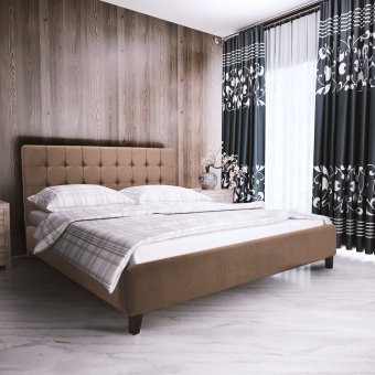 Кровать "ЛАУРА" 3 (1,60х2,0м) С Матрасом МЛ 