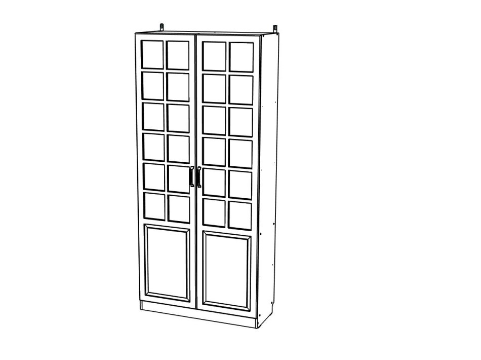 Ливерпуль № 33 Шкаф- витрина 