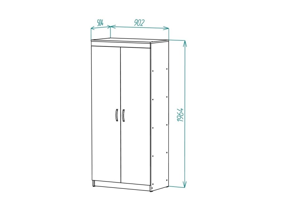 !!! Шкаф 902x1964x504