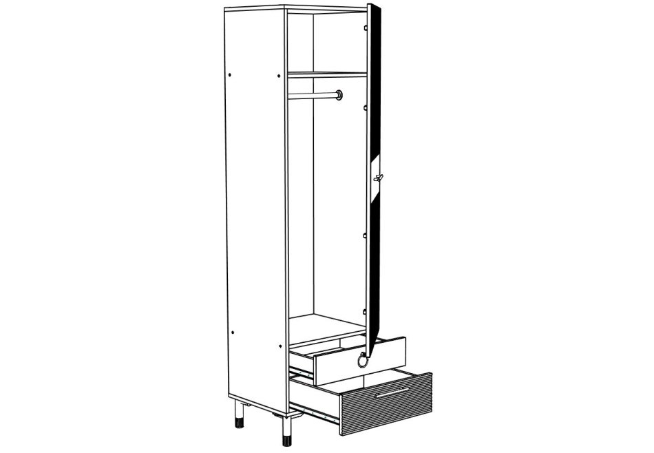 Вельвет № 3 Пенал 600 , Собран Вельвет № 3 Пенал 600 , Собран