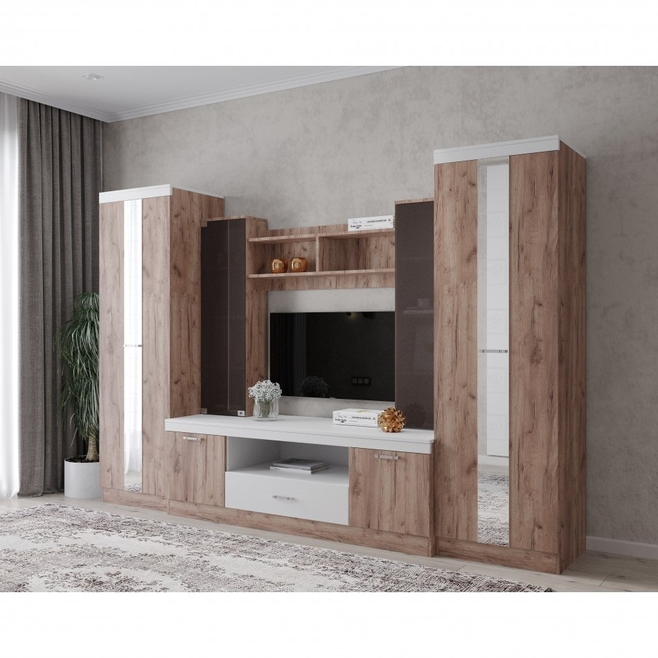 Гостиная МЛ - 6 Вар 1 (2900) с Рисунком