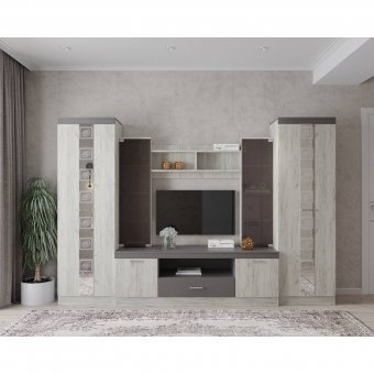 Гостиная МЛ - 6 Вар 1 (2900) с Рисунком Гостиная МЛ - 6 Вар 1 (2900) с Рисунком