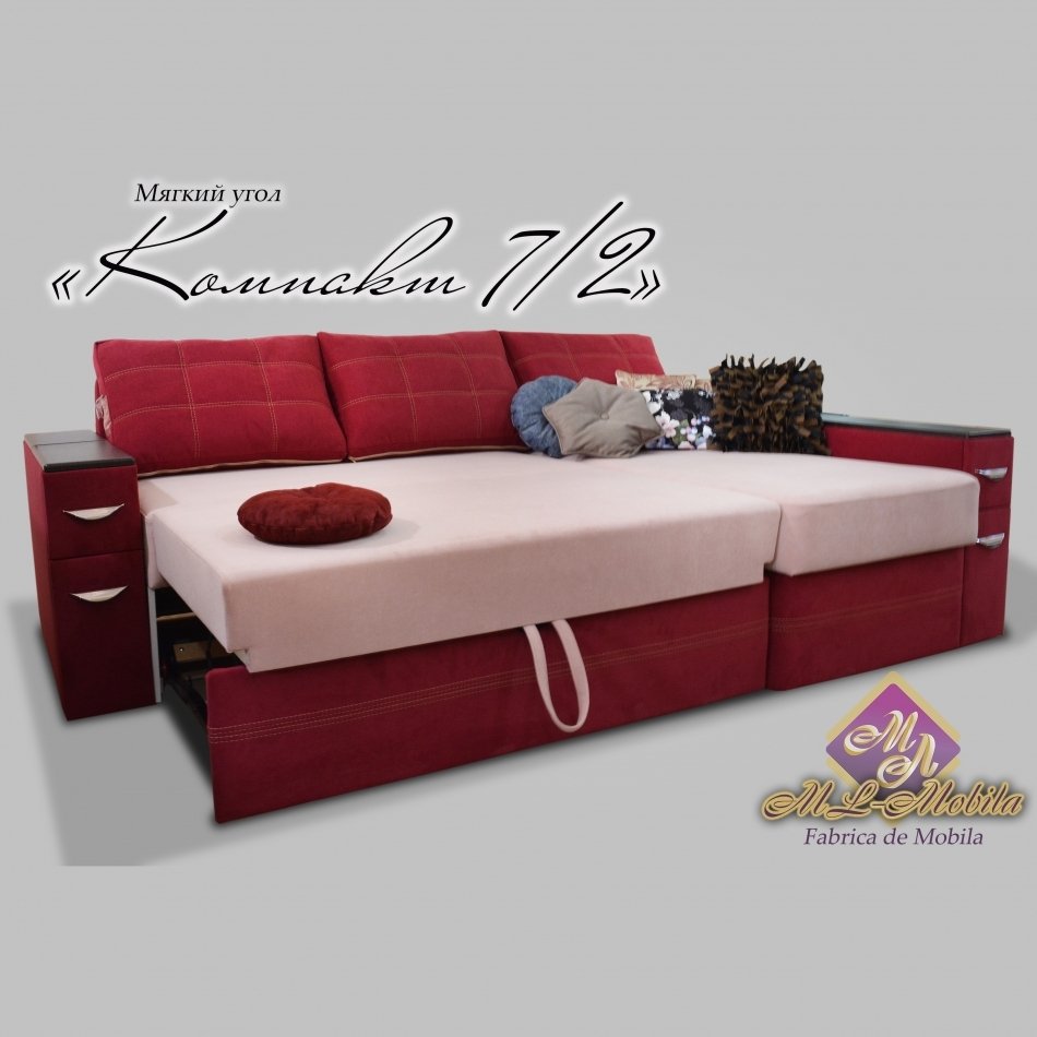 Мягкий угол ''КОМПАКТ" 7/2 левый К-3 Бонель