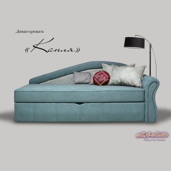 Кровать "КАПЛЯ" Бонель правая К-1(снято)