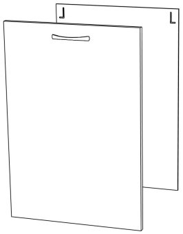 Ф/лдсп Джаз С 550, Ш 550 (720)