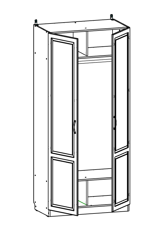 Ливерпуль № 16 Шкаф для одежды 