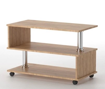 Стол журнальный МЛ -2  800х470х400, Собран