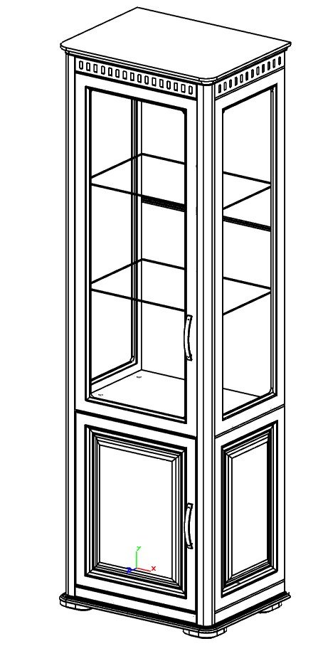 Марсель 2 №11 Пенал витрина