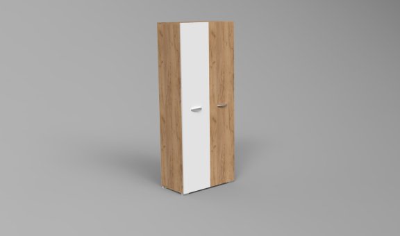 Шкаф двухстворчатый МЛ-1 (Вар-2), Собран Шкаф двухстворчатый МЛ-1 (Вар-2), Собран