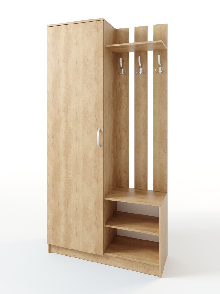 Прихожая МЛ - 9 левая (без зеркала)