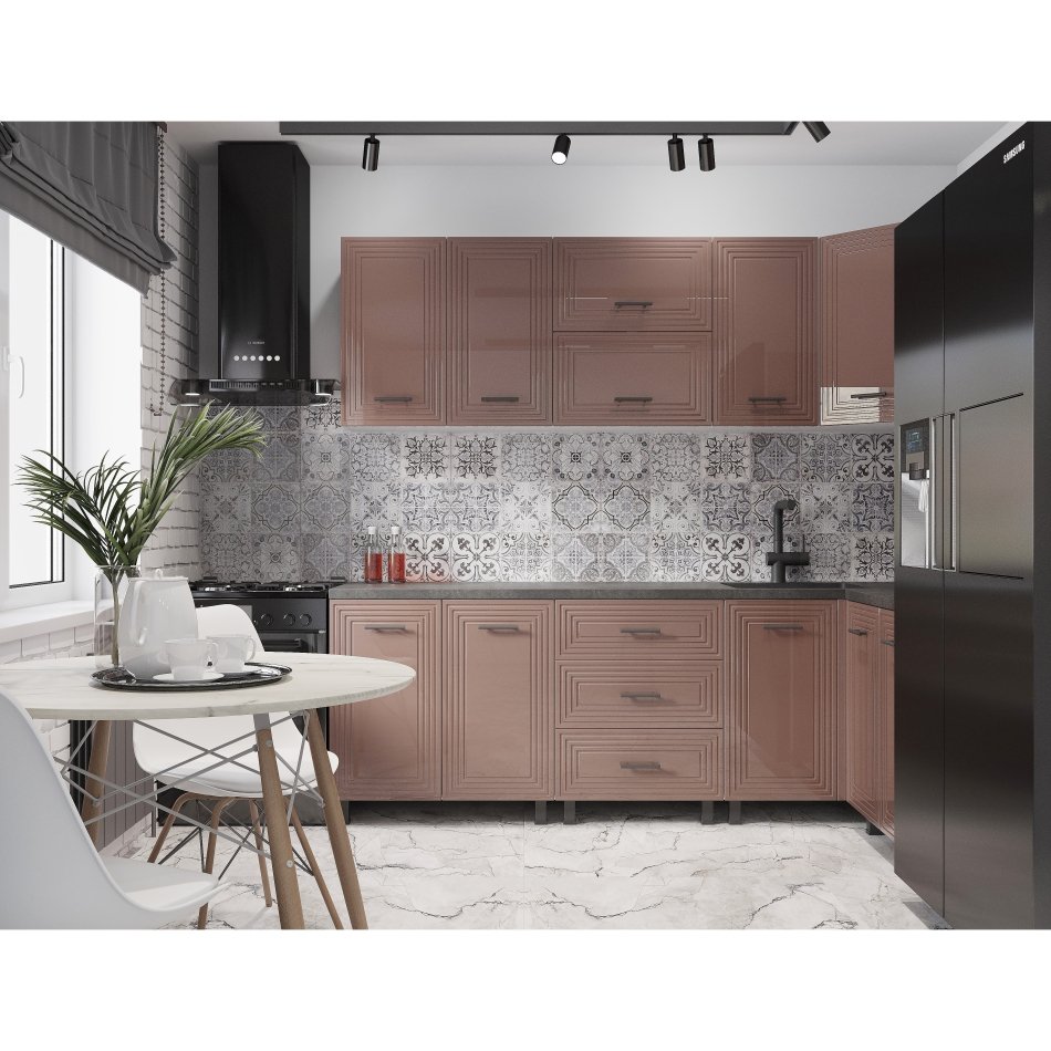 ЕВА Набор №1 (2,40 х 1,40) без столешницы ЕВА Набор №1 (2,40 х 1,40) без столешницы