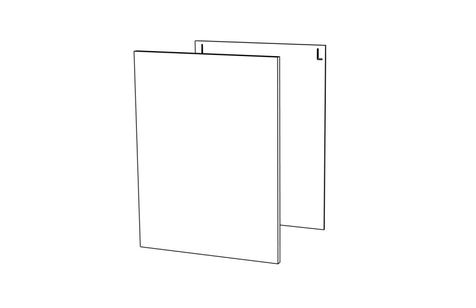 Азур С 550, Ш 550 (720 фасад) правый