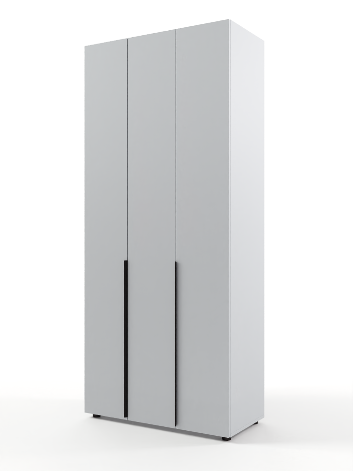 ЛИРА Шкаф для одежды 3Д (1050), Собран ЛИРА Шкаф для одежды 3Д (1050), Собран