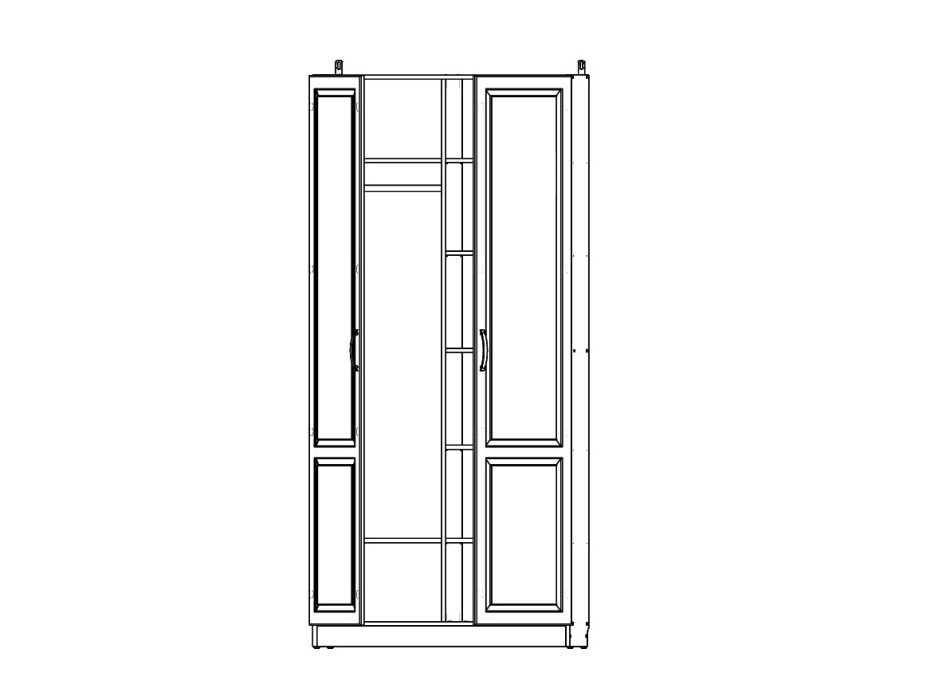 Ливерпуль № 30 Шкаф для одежды комбин Ливерпуль № 30 Шкаф для одежды комбин