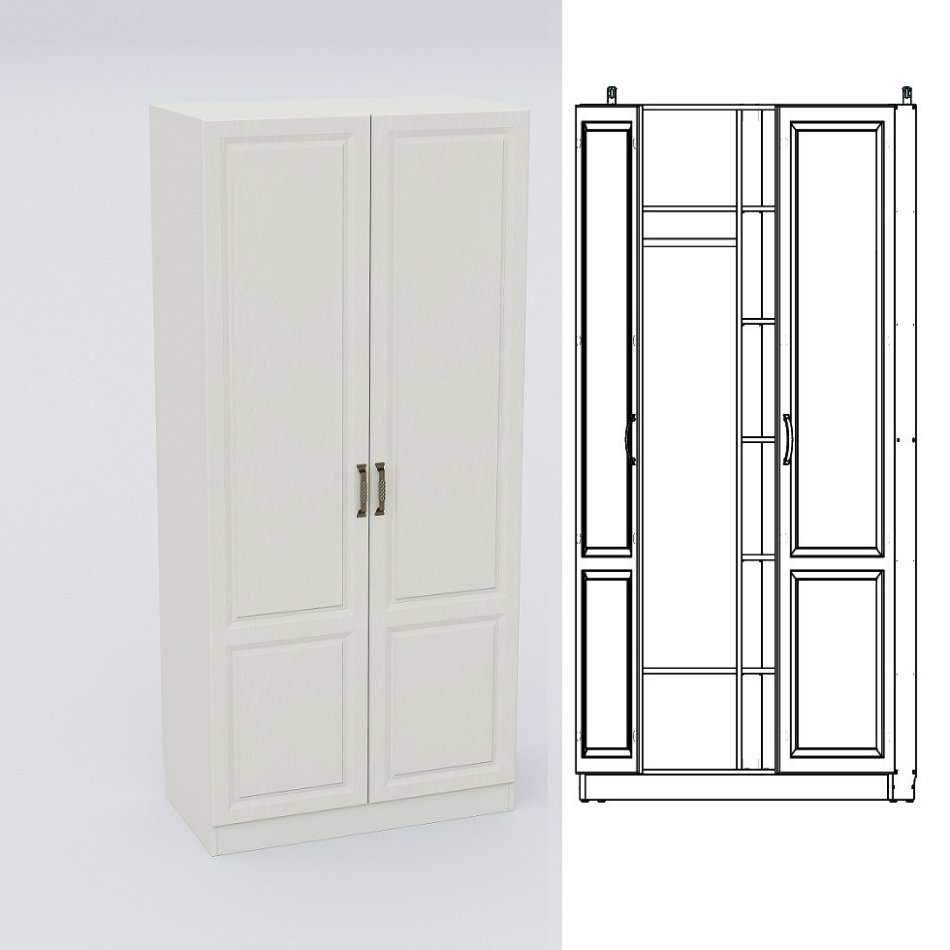 Ливерпуль № 30 Шкаф для одежды комбин Ливерпуль № 30 Шкаф для одежды комбин