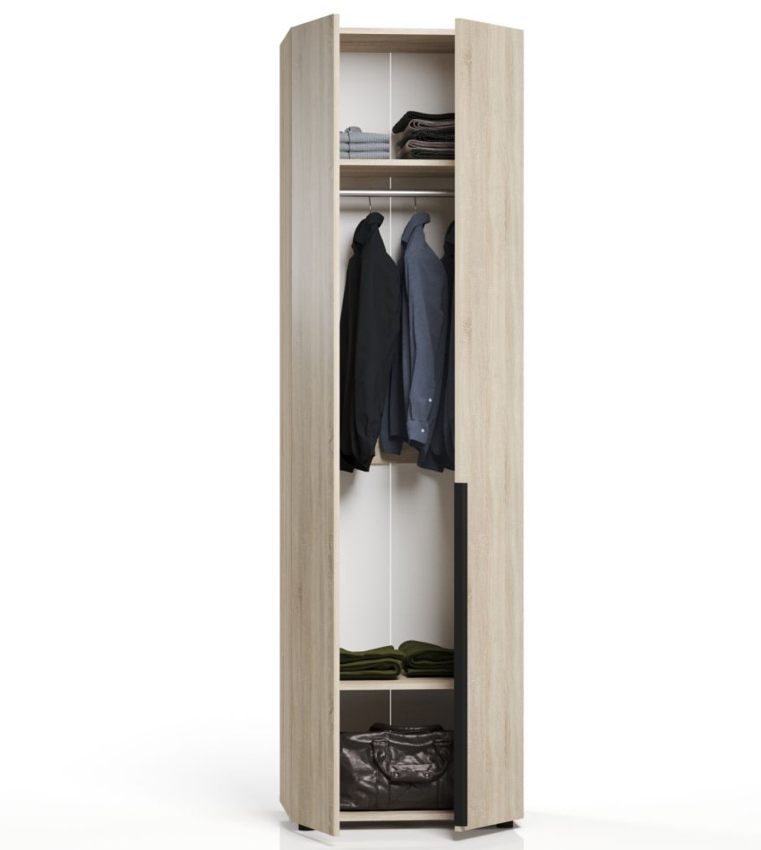 ЛИРА Шкаф для одежды 2Д (700)