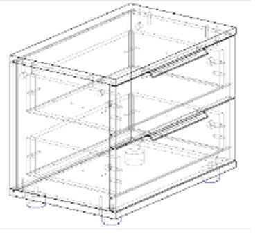 ЛИРА Тумба прикроватная