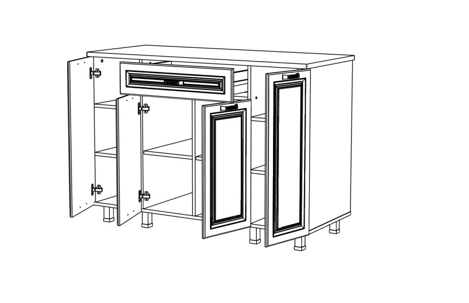 ЛИВЕРПУЛЬ Буфет 2 тумба