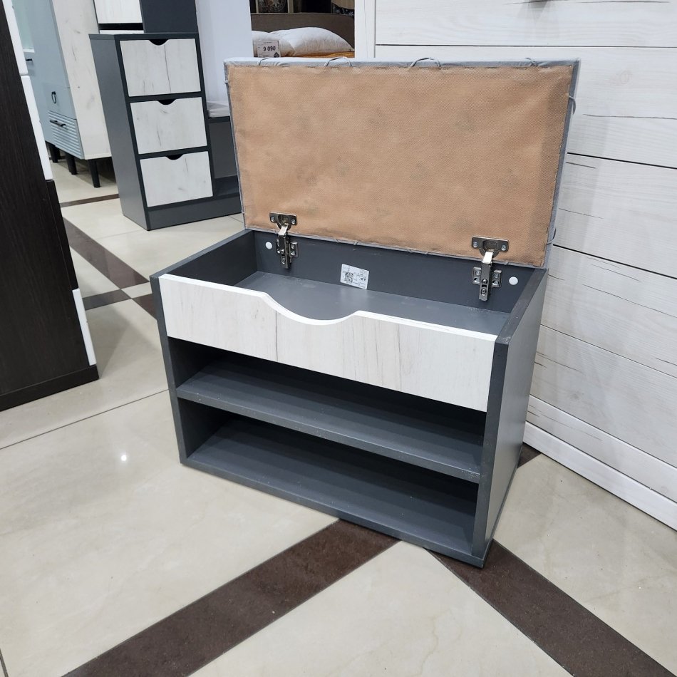 Обувница МЛ - 5 (седушка с пуговицами)