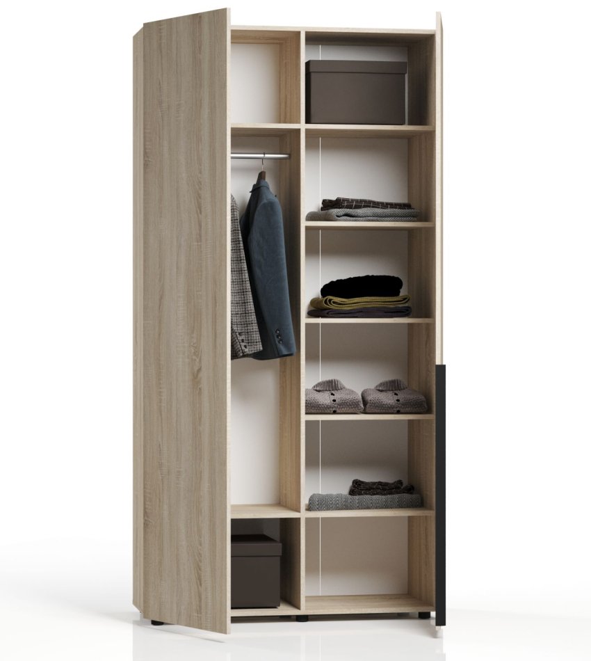 ЛИРА Шкаф для одежды 2Д (1200)