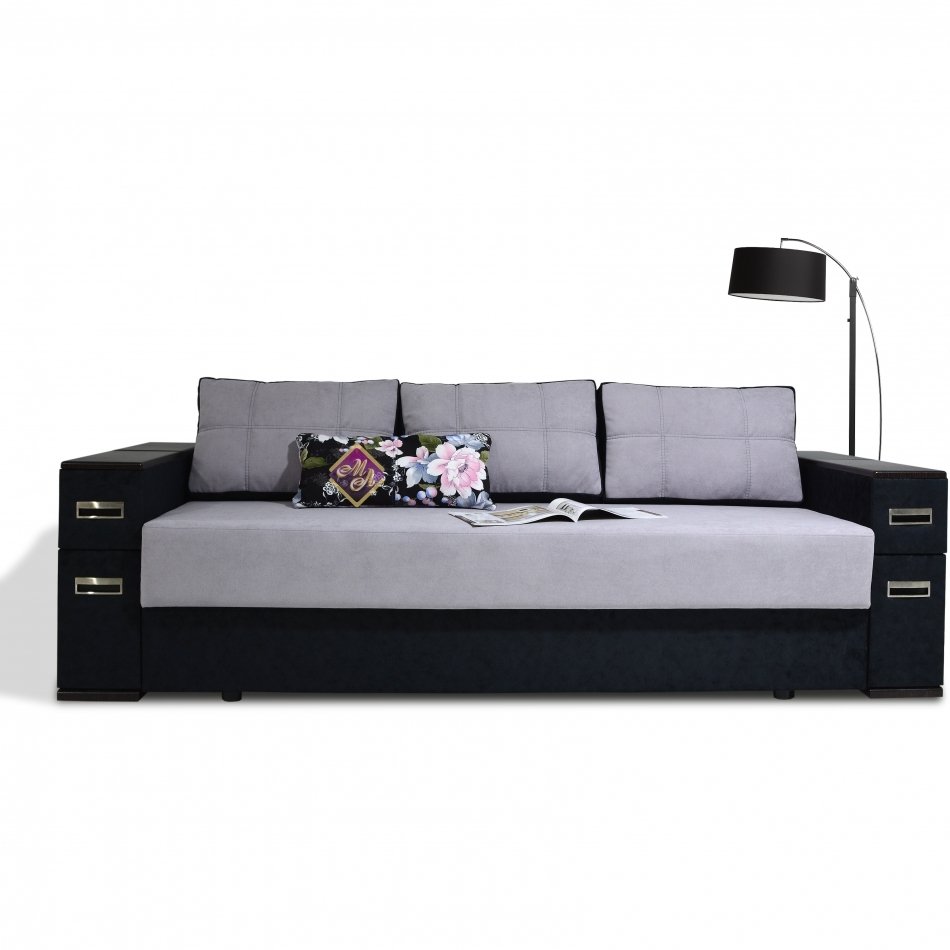 Кровать ЕВРОСОФА 7/2 Змейка+Бонель К-3