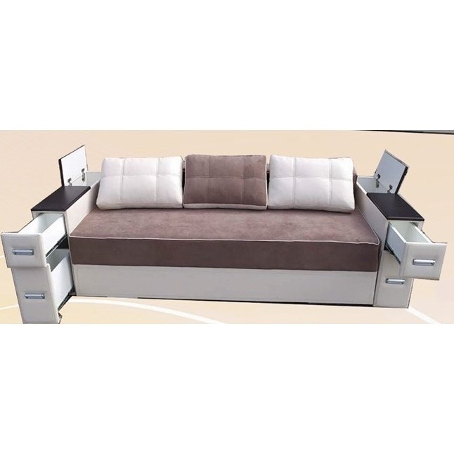 Кровать ЕВРОСОФА 7/2 Змейка+Бонель К-3