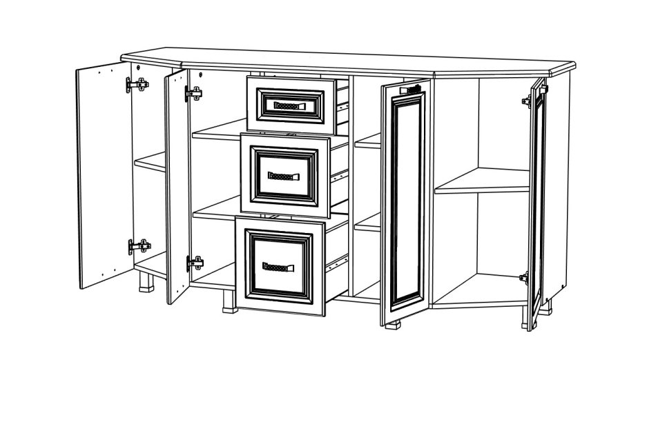 ЛИВЕРПУЛЬ Буфет 5 тумба