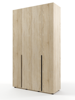 ЛИРА Шкаф для одежды 4Д (1400)