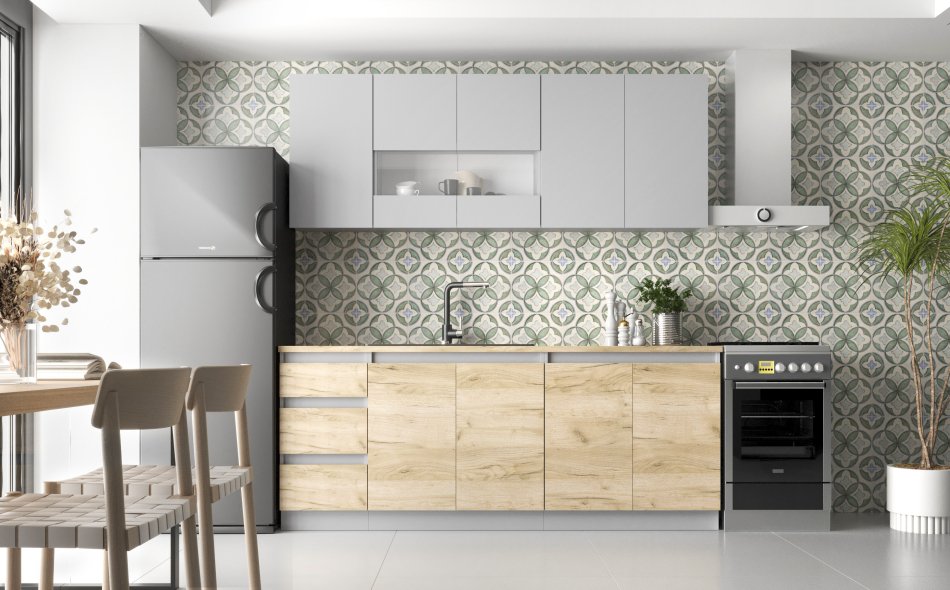 Монтеррей Набор №3 2.0m  Без столешницы