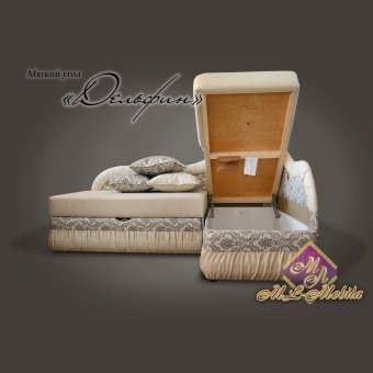 Мягкий угол ''ДЕЛЬФИН" левый К-1 TFК, Собран