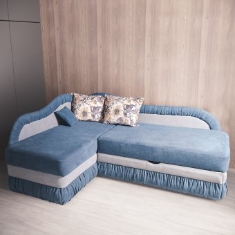 Мягкий угол ''ДЕЛЬФИН" левый К-3 TFК