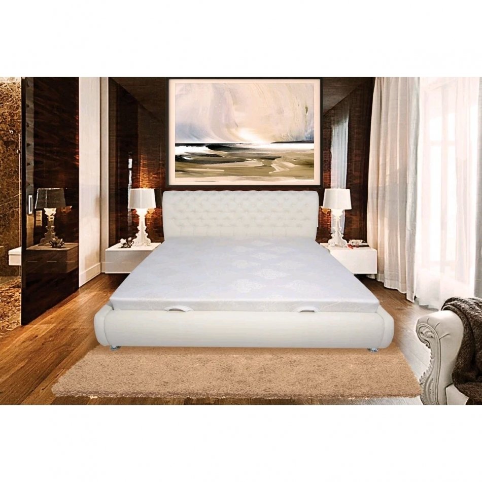 Кровать "КАРМЕН" 1 - 1,6x2,0 К-1 дно ЛАМИНАТ(снято) Кровать "КАРМЕН" 1 - 1,6x2,0 К-1 дно ЛАМИНАТ(снято)