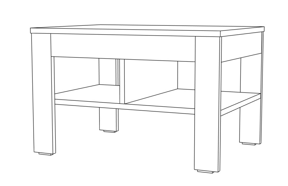Гамма №24 Стол журнальный Гамма №24 Стол журнальный