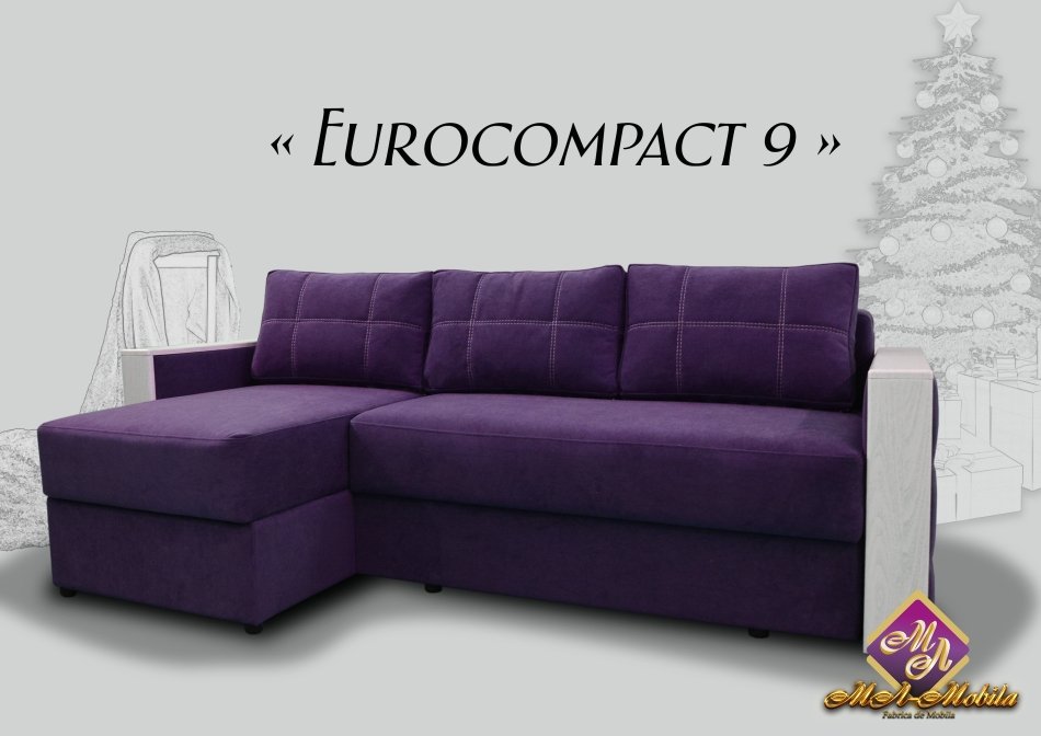 Мягкий угол ЕВРОкомпакт 9  ЛДСП K-2