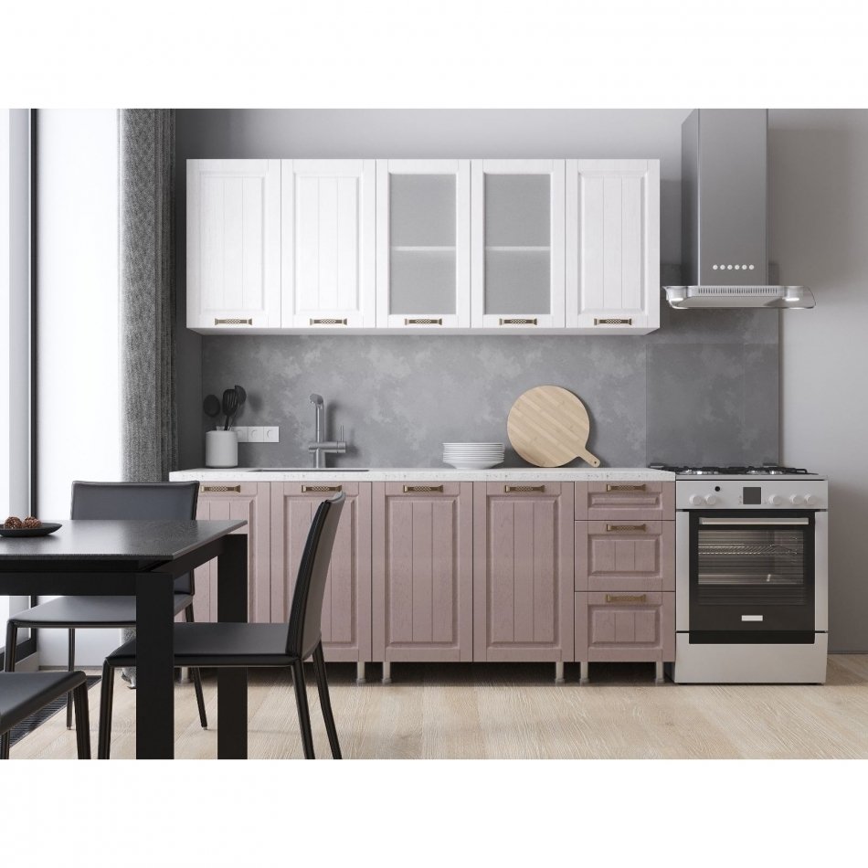 Кухня ПРОВАНС 2,0 м (без столешницы) Кухня ПРОВАНС 2,0 м (без столешницы)