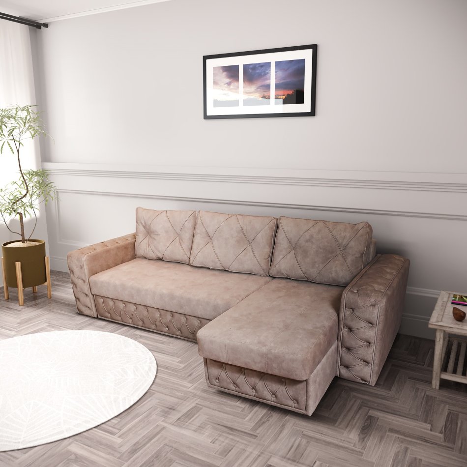 Мягкий угол ВЕРСАЛЬ правый К-2 ТFK