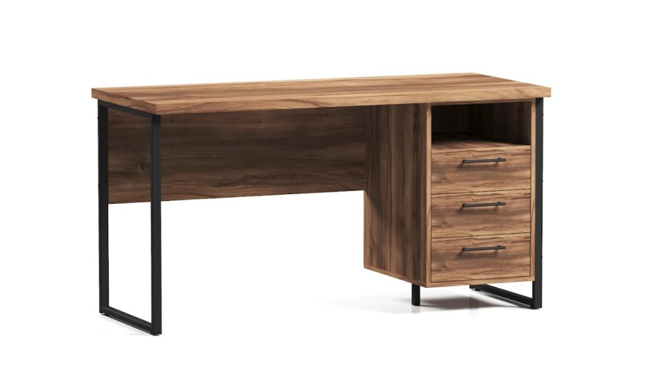 ЛОФТ Стол писменый с тумбой ОП 172 (1400) ЛОФТ Стол писменый с тумбой ОП 172 (1400)