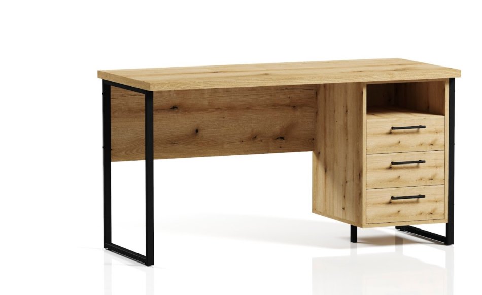 ЛОФТ Стол писменый с тумбой ОП 172 (1400) ЛОФТ Стол писменый с тумбой ОП 172 (1400)