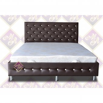 Кровать "ЛАУРА" 1 - 1,40x2,0 К-1 дно ДВП(снято)