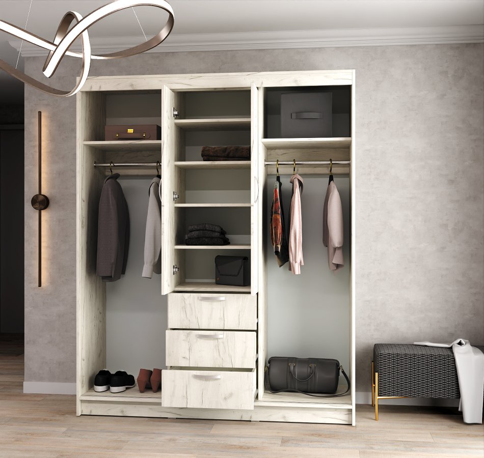 NEW Шкаф Дипломат 1700, Собран