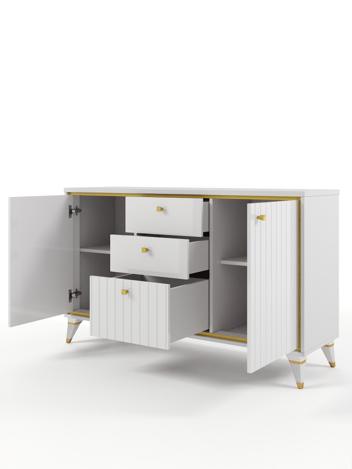 ВАЛЕНСИЯ № 1 Комод глянец