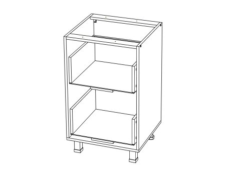 КОРПУС Стол 500 2ящ