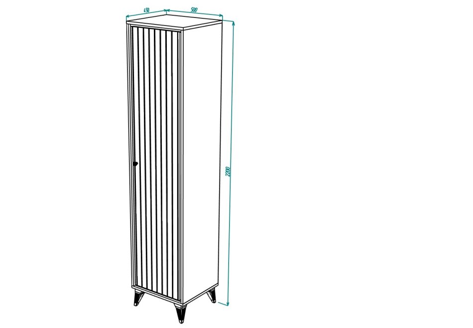 ВАЛЕНСИЯ № 3 Пенал глянец