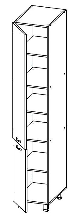 Омега Пенал 400x2140 Омега Пенал 400x2140