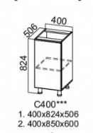 КОРПУС Стол  40 Blium